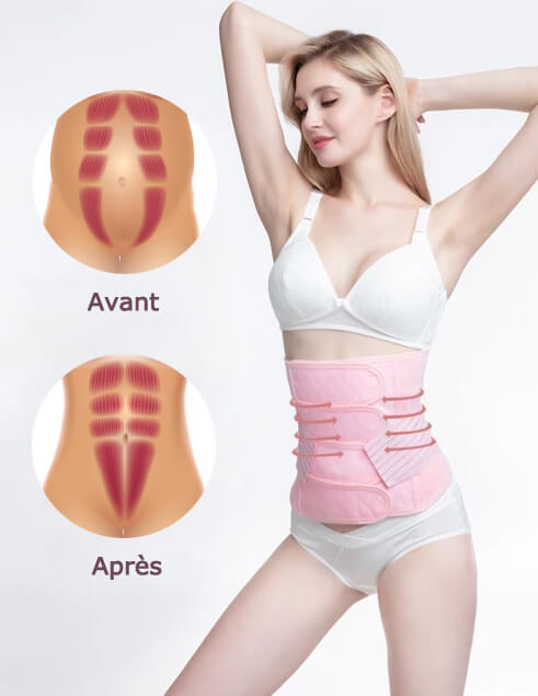 1 Ceinture Post Partum - Gaine Après Accouchement - Ceinture Post  Accouchement - Siamslim