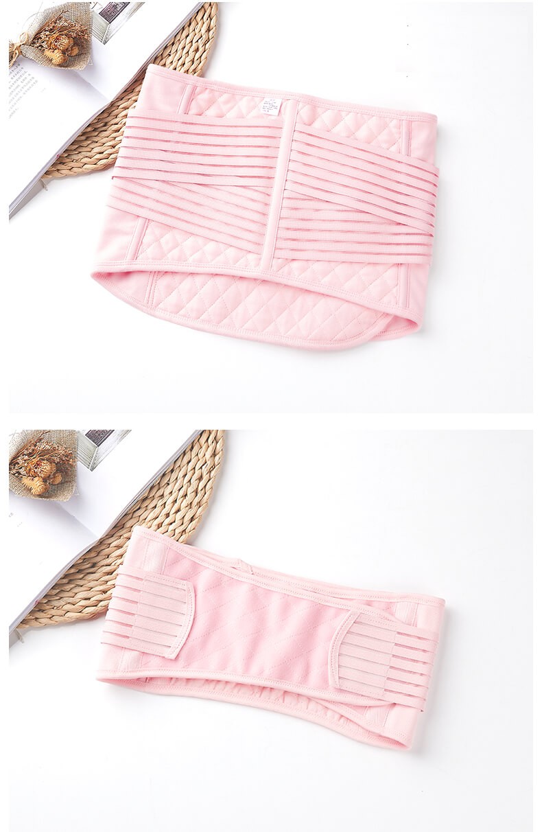 #1 postpartum belly band compression belt extra firm waist cincher stomach wrap after c section