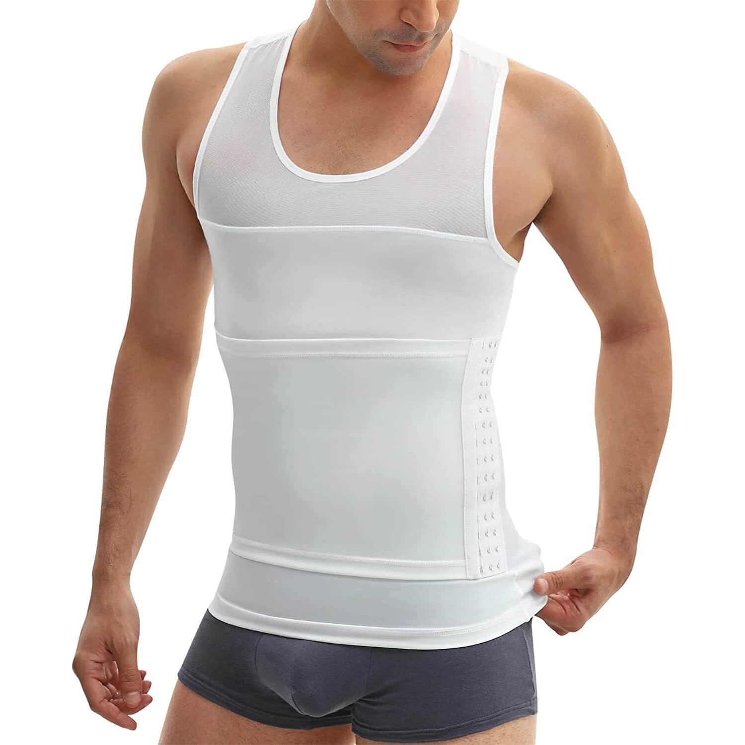 Men compression wear after tummy tuck - compression garment after Liposuction - Men post tummy tuck shapewear