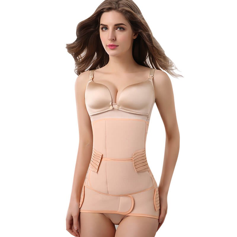 1 Post Pregnancy Body Shaper Back Support Postpartum C Section Girdle