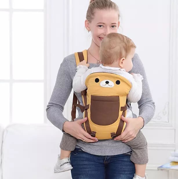 Cotton Baby Carrier Infant Comfort Backpack Buckle Sling Wrap Fashion