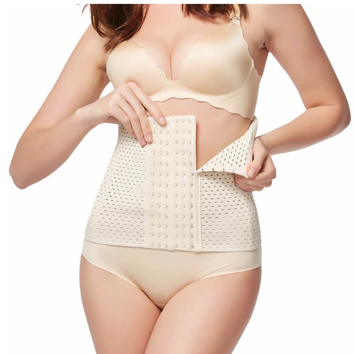 postpartum support band wrap - belly binding after birth - shapewear tummy girdle after pregnancy