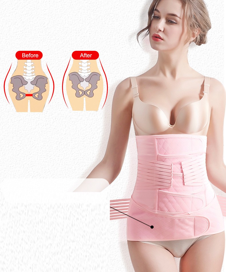 Postpartum Girdle - postpartum abdomen belt belly band tummy wrap belt to reduce tummy after c section