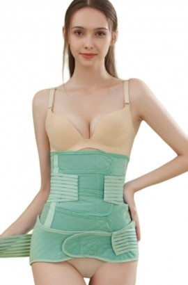 3 in 1 postpartum belly band - post pregnancy body shaper back support postpartum c section girdle