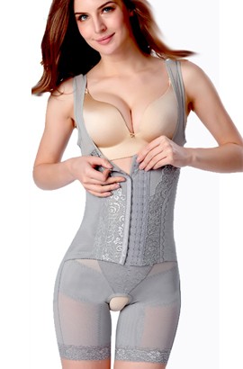 Women Postpartum Bodysuit Sexy Corset - Slimming Suit Shapewear Body Shaper After Birth