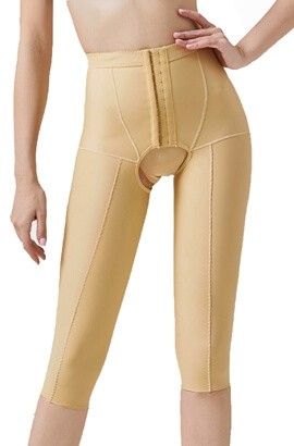 tummy tuck compression pants - post tummy tuck compression garment - post Liposuction compression garment - faja garment after tummy tuck