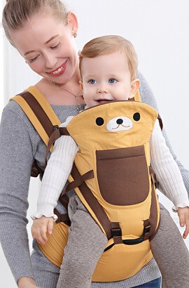 Cotton Baby Carrier Infant Comfort Backpack Buckle Sling Wrap Fashion