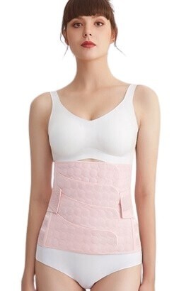 Women Postpartum Support Girdle Belt - Cotton Belly Wrapping After Delivery - Baby Birth Belly Wrap
