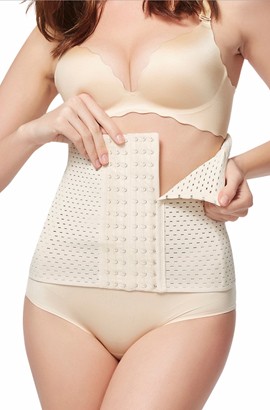 postpartum support band wrap - belly binding after birth - shapewear tummy girdle after pregnancy