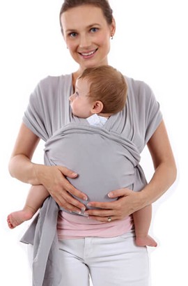 Wrap Baby Carrier - Stretchy Baby Wrap Sling Perfect for Newborn Babies and Children