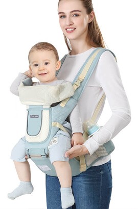 Ergonomische draagzak - Rugzakken voor baby's voor en achter voor pasgeborenen