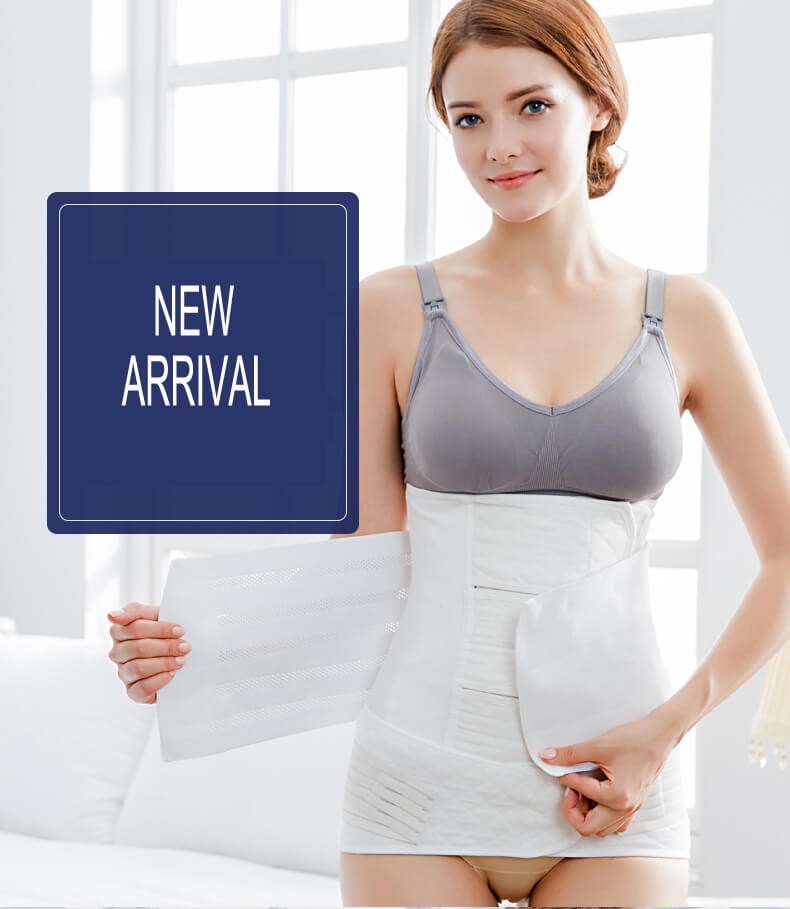 Enveloppement du ventre post-partum 3 en 1 ceinture, post-partum ceinture  abdominale soutien récupération ceinture pelvis band, body shaper postnatal  shapewear m