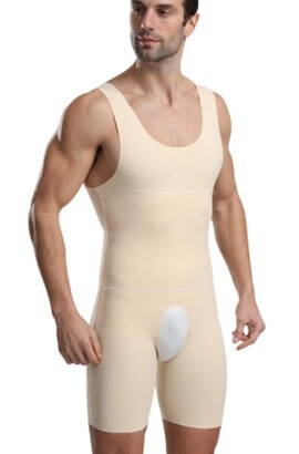 Hommes gaine pour abdominoplastie - Hommes gaine après abdominoplastie - gaine post opératoire abdominoplastie