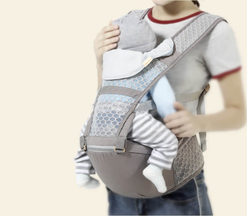Ergonomic Baby Carrier - Soft & Breathable Baby Carriers - Front and Back for Infants to Toddlers