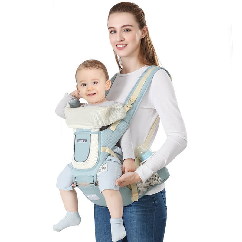 MARSUPIO TRASPORTINO SEGGIOLINO DA ANCA PORTA BEBE/' REGOLABILE