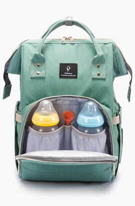 Multi-Function baby diaper bag backpack - Waterproof / Large Capacity / USB charging port