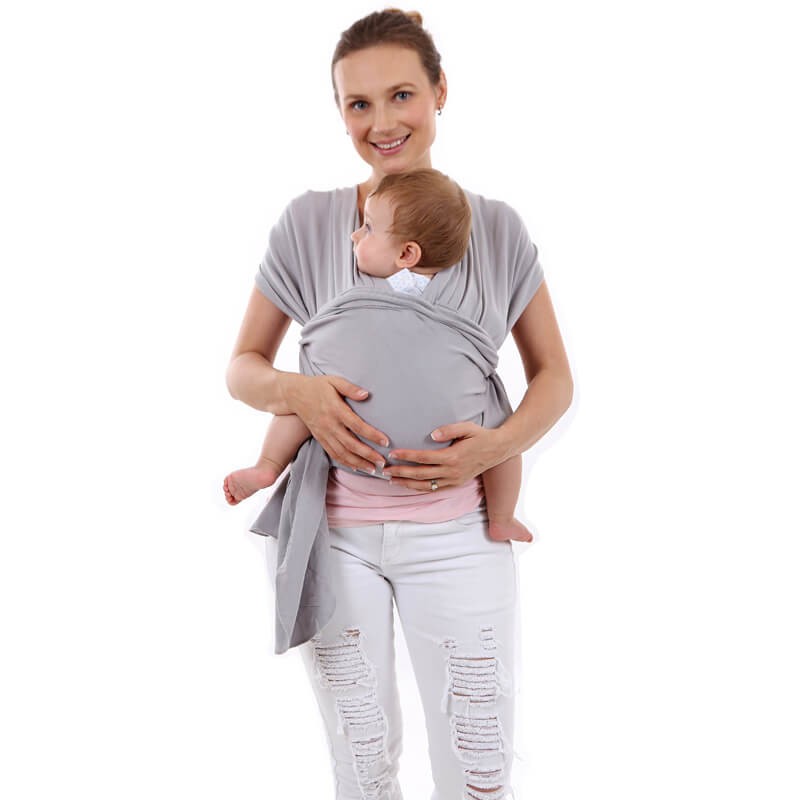 babytrage für neugeborene - baby tragegurt neugeborene - Dehnbar Baby Wickelschlinge Perfekt babytrage für Neugeborene und Kinder