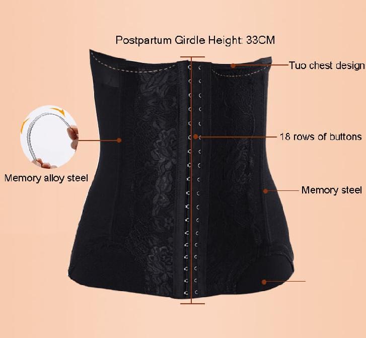 Postpartum abdominal support belt
